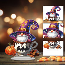 Load image into Gallery viewer, Acrylic Special Shape Halloween Goblin Diamond Painting Desktop Ornaments