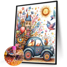 Load image into Gallery viewer, Diamond Painting - Full Round - Retro dream car scenery (40*50CM)