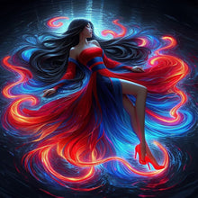 Load image into Gallery viewer, Diamond Painting - Full Round - Disney Princess Mulan (40*40CM)