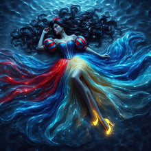 Load image into Gallery viewer, Diamond Painting - Full Round - Disney Princess Snow White (40*40CM)