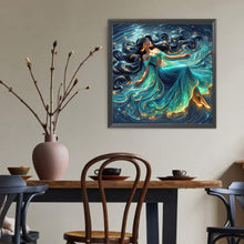 Load image into Gallery viewer, Diamond Painting - Full Round - Disney Princess Jasmine (40*40CM)