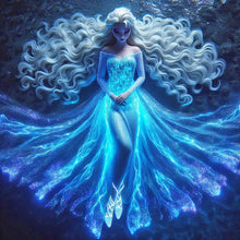 Load image into Gallery viewer, Diamond Painting - Full Round - Disney Princess Elsa (40*40CM)