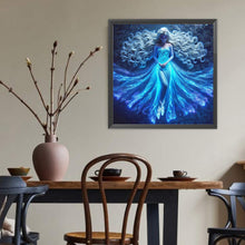 Load image into Gallery viewer, Diamond Painting - Full Round - Disney Princess Elsa (40*40CM)