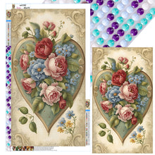 Load image into Gallery viewer, Diamond Painting - Full Round - Flower Heart Poster (40*70CM)