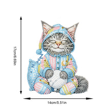 Load image into Gallery viewer, Acrylic Shaking Head Sleeping Cat DIY Diamond Painting Desktop Ornaments