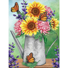 Load image into Gallery viewer, 6pcs Round Diamond Painting Set - Vase (30*40CM)