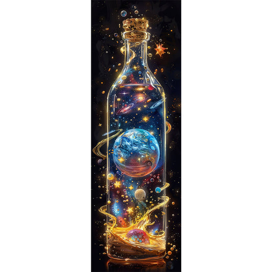 AB Diamond Painting - Full Round - Starry Sky Bottle (30*90CM)
