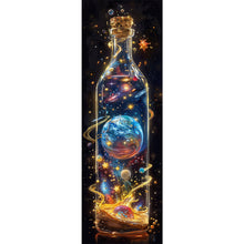 Load image into Gallery viewer, AB Diamond Painting - Full Round - Starry Sky Bottle (30*90CM)