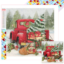 Load image into Gallery viewer, Diamond Painting - Full Square - Christmas truck (40*40CM)