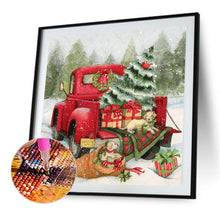 Load image into Gallery viewer, Diamond Painting - Full Square - Christmas truck (40*40CM)