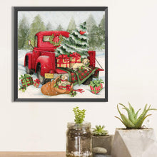 Load image into Gallery viewer, Diamond Painting - Full Square - Christmas truck (40*40CM)