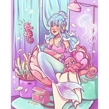 Load image into Gallery viewer, Diamond Painting - Full Round - Mermaid (40*50CM)