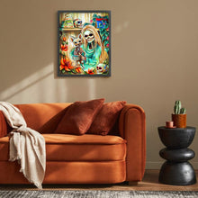 Load image into Gallery viewer, Diamond Painting - Full Round - Halloween Ghost Makeup (40*50CM)