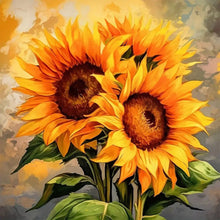 Load image into Gallery viewer, Diamond Painting - Full Round - Sunflower (40*40CM)