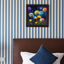 Load image into Gallery viewer, Diamond Painting - Full Round - Dandelion at Night (40*40CM)