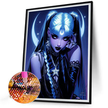 Load image into Gallery viewer, AB Diamond Painting - Full Round - Dark Girl (40*50CM)