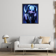 Load image into Gallery viewer, AB Diamond Painting - Full Round - Dark Girl (40*50CM)