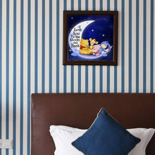 Load image into Gallery viewer, Diamond Painting - Full Round - Winnie the Pooh and his friends on the moon (40*40CM)