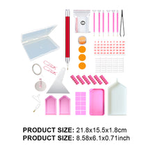 Load image into Gallery viewer, 66pcs DIY Diamond Painting Accessories Multiple Sizes Painting Pens Tray Clay