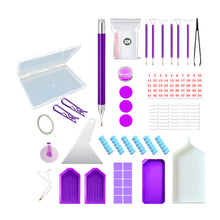 Load image into Gallery viewer, 66pcs DIY Diamond Painting Accessories Multiple Sizes Painting Pens Tray Clay