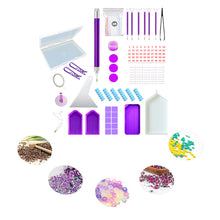 Load image into Gallery viewer, 66pcs DIY Diamond Painting Accessories Multiple Sizes Painting Pens Tray Clay