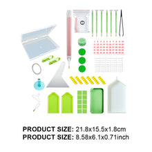 Load image into Gallery viewer, 66pcs DIY Diamond Painting Accessories Multiple Sizes Painting Pens Tray Clay
