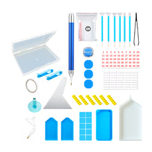 Load image into Gallery viewer, 66pcs DIY Diamond Painting Accessories Multiple Sizes Painting Pens Tray Clay