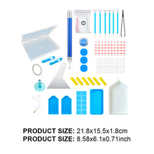 Load image into Gallery viewer, 66pcs DIY Diamond Painting Accessories Multiple Sizes Painting Pens Tray Clay