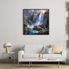 Load image into Gallery viewer, Diamond Painting - Full Round - Landscape with waterfall (50*50CM)
