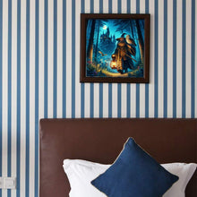 Load image into Gallery viewer, Diamond Painting - Full Round - Wizard finding his way at night (50*50CM)