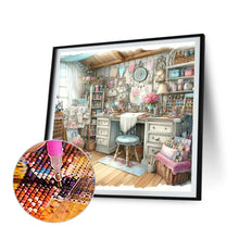 Load image into Gallery viewer, Diamond Painting - Full Round - Warm corner of room (50*50CM)