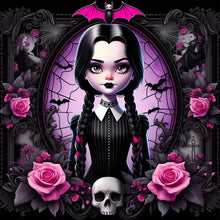 Load image into Gallery viewer, Diamond Painting - Full Round - Dark girl (50*50CM)