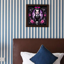 Load image into Gallery viewer, Diamond Painting - Full Round - Dark girl (50*50CM)