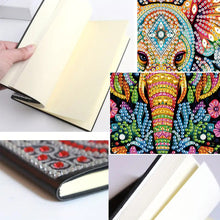 Load image into Gallery viewer, 5D Diamond Painting Notebook DIY Diamond Art Dairy Book Kits (Elephant)