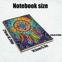 Load image into Gallery viewer, 5D Diamond Painting Notebook DIY Diamond Art Dairy Book Kits (Dream Catcher)