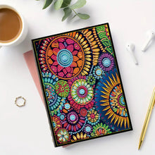 Load image into Gallery viewer, 5D Diamond Painting Notebook DIY Diamond Art Dairy Book Kits for Adults(Mandala)