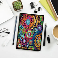 Load image into Gallery viewer, 5D Diamond Painting Notebook DIY Diamond Art Dairy Book Kits for Adults(Mandala)