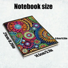 Load image into Gallery viewer, 5D Diamond Painting Notebook DIY Diamond Art Dairy Book Kits for Adults(Mandala)