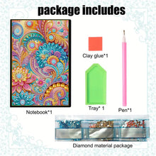 Load image into Gallery viewer, 5D Diamond Painting Notebook DIY Diamond Art Dairy Book Kits (Alien Grass)