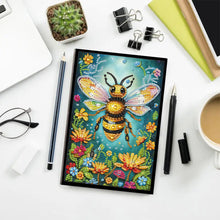 Load image into Gallery viewer, 5D Diamond Painting Notebook DIY Diamond Art Dairy Book Kits for Adults (Bee)