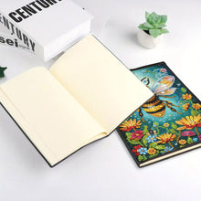 Load image into Gallery viewer, 5D Diamond Painting Notebook DIY Diamond Art Dairy Book Kits for Adults (Bee)