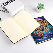 Load image into Gallery viewer, 5D Diamond Painting Notebook DIY Diamond Art Dairy Book Kit (Love Dream Catcher)