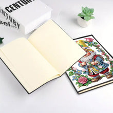 Load image into Gallery viewer, 5D Diamond Painting Notebook DIY Diamond Art Dairy Book Kits for Adults (Gnome)