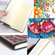 Load image into Gallery viewer, 5D Diamond Painting Notebook DIY Diamond Art Dairy Book Kits (Two Mice)