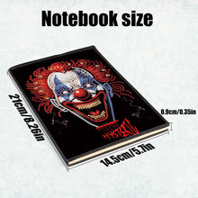 Load image into Gallery viewer, 5D Diamond Painting Notebook DIY Diamond Art Dairy Book Kits for Adults (Clown)