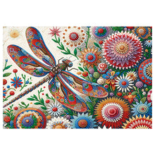 Load image into Gallery viewer, Dragonfly Diamond Painting Placemats Heat Resistant Table Mat for Beginners