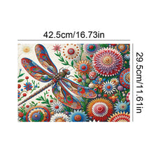 Load image into Gallery viewer, Dragonfly Diamond Painting Placemats Heat Resistant Table Mat for Beginners