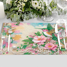 Load image into Gallery viewer, Hummingbird Diamond Painting Placemats Heat Resistant Table Mat for Beginners