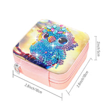 Load image into Gallery viewer, PU Special Shaped Parrot Diamond Painting DIY Jewellery Box for Rings Bracelets