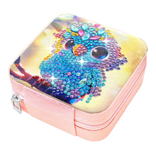 Load image into Gallery viewer, PU Special Shaped Parrot Diamond Painting DIY Jewellery Box for Rings Bracelets